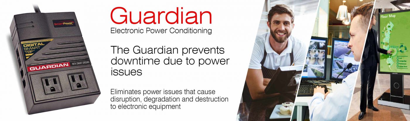 smart power guardian computer surge protection